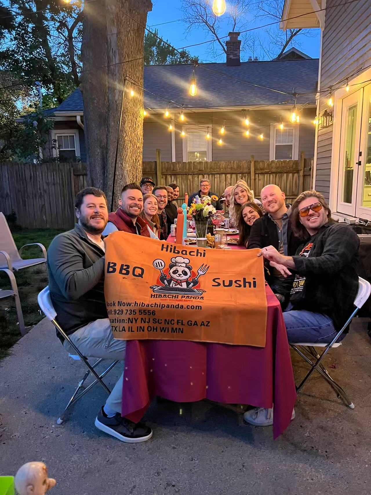 Private hibachi catering service Atlanta Georgia
